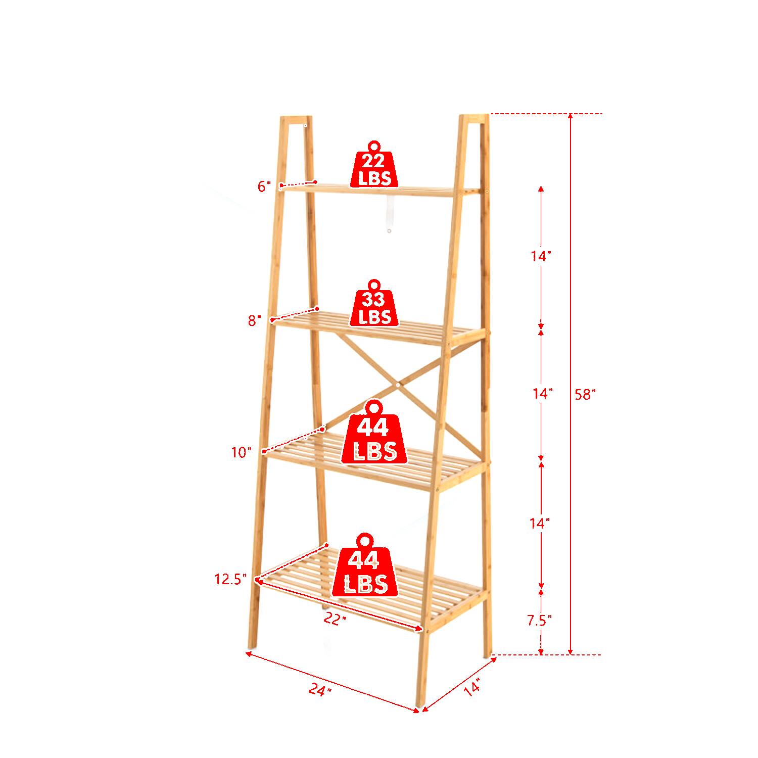 6" 22 LBS  
14" 8" 33 LBS  
14" 10" 44 LBS  
14" 12.5" 44 LBS  
22" 7.5" 24" 14"
