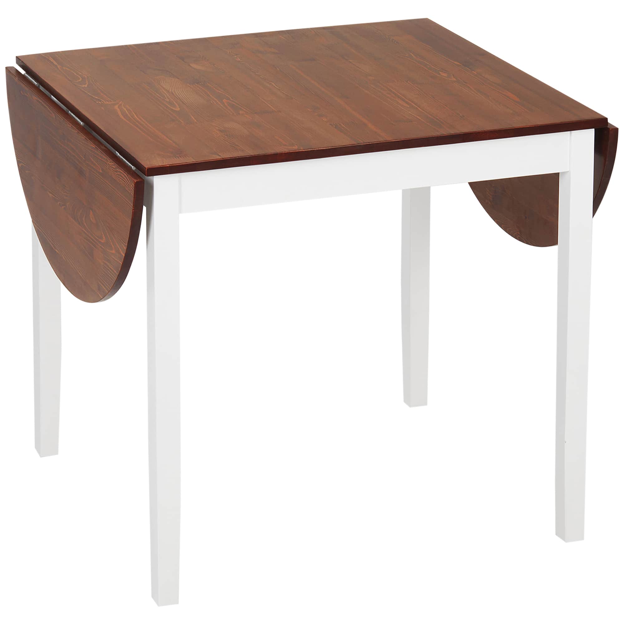 Homcom - Wood Kitchen Table - Brown