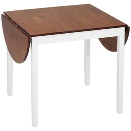 Homcom - Wood Kitchen Table - Brown