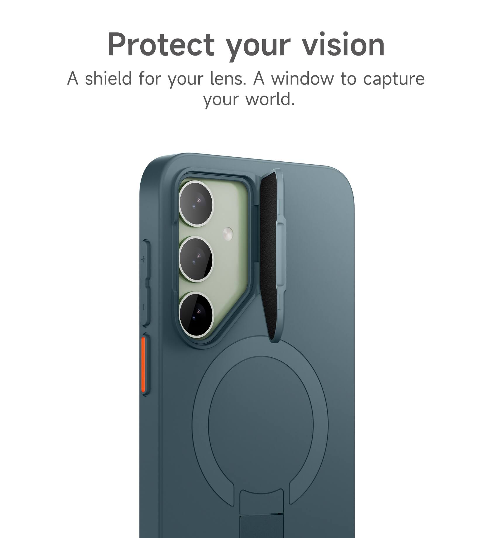 Protect your vision  
A shield for your lens. A window to capture your world.