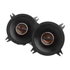 Front. Infinity - INFINITY REF407F 4” Two-way car audio speaker - Black.