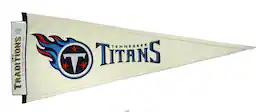 Winning Streak Sports - Tennessee Football Titans 13x32 Classic Traditions Wool Pennant - great for Dens, Rec Rooms and Offices - Multi