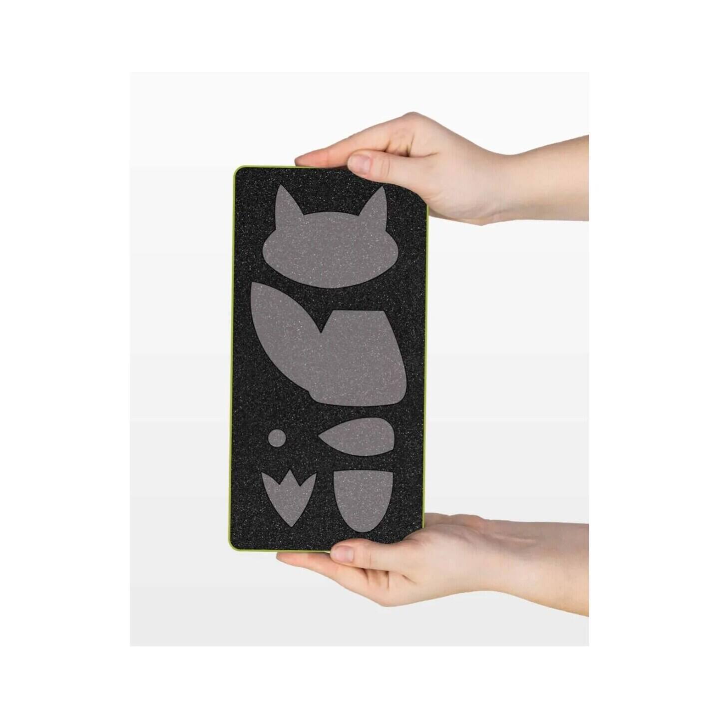 Angle. AccuQuilt - GO! Fox Die - Multicolor.