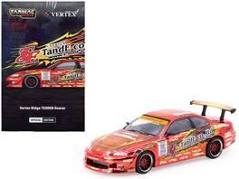 Toyota VERTEX Ridge TE3006 Soarer RHD Chrome Red with Graphics "Tokyo Auto Salon 2026" 1/64 Diecast Car by Tarmac Works