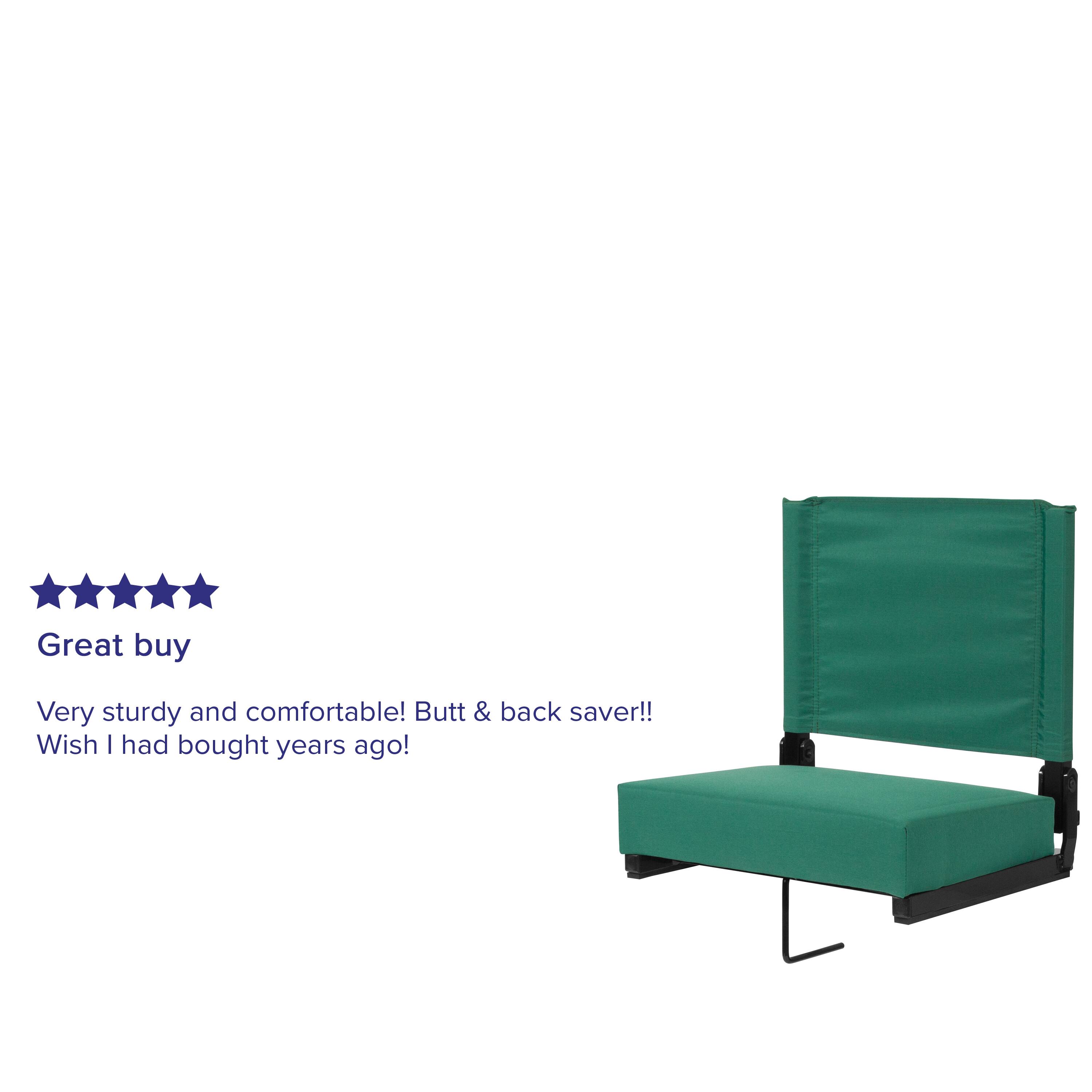 Great buy

Very sturdy and comfortable! Butt & back saver!! Wish I had bought years ago!