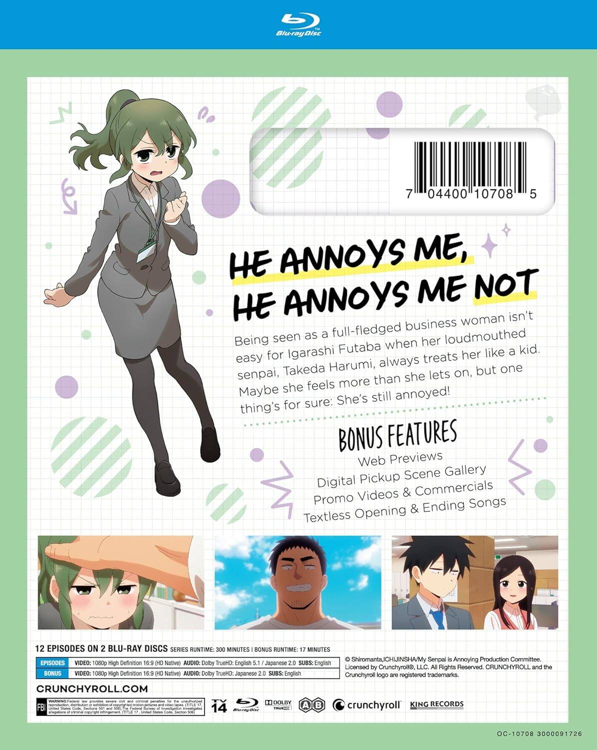 Alt View 1. My Senpai Is Annoying: The Complete Season   - BLU-RAY.