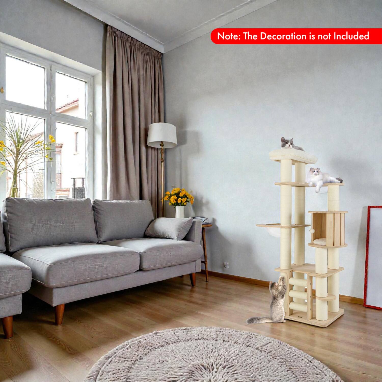 Note: The Decoration is not Included