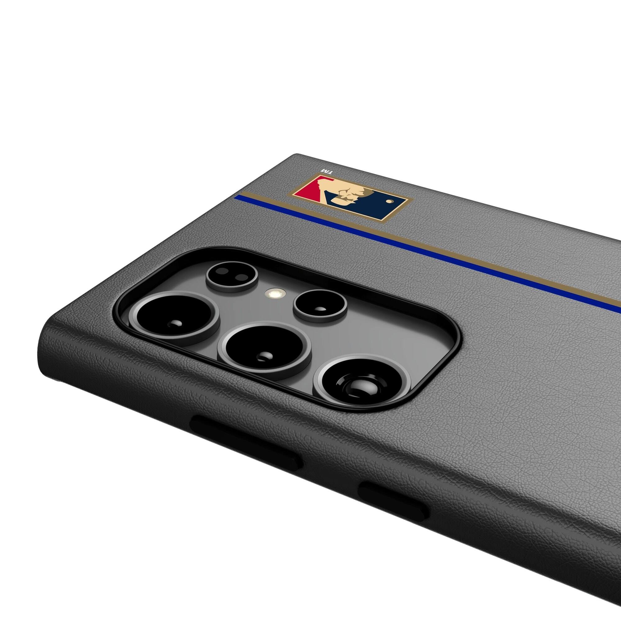 Alt View 2. Keyscaper - Kansas City Royals Galaxy Magnetic Bump Case - S25 Ultra - Black.