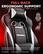 FULL-BACK ERGONOMIC SUPPORT
Wide backrest can effectively reduce 50% of the pressure.
A high-back ergonomic design that contours to your spine, reducing fatigue and keeping you comfortably in control through every session.
1. All-Round Support
2. All-Round Support
NECK SUPPORT
BACK SUPPORT
LUMBAR SUPPORT