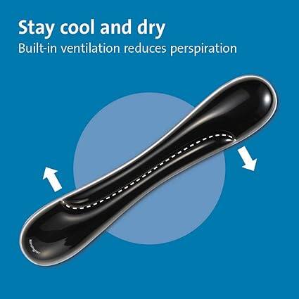 Stay cool and dry  
Built-in ventilation reduces perspiration