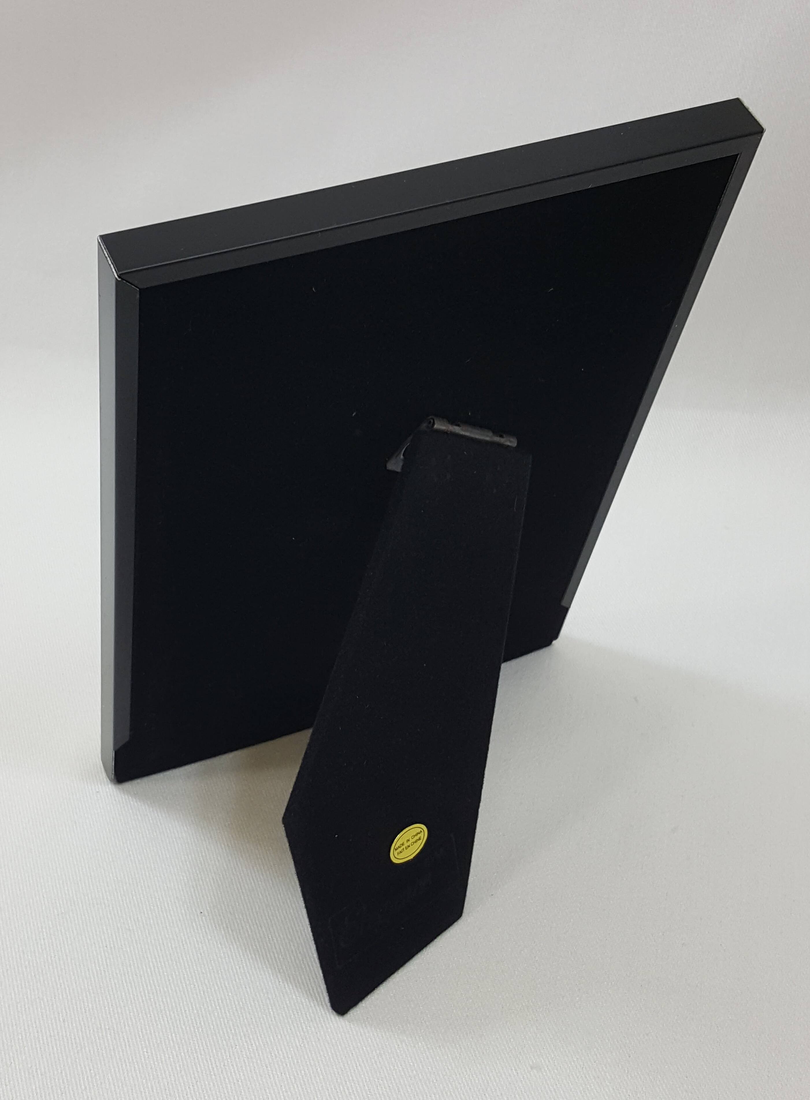 Angle. Jiallo - Matt silver Jolene frame 4 x 6" - Silver, Multi Color.