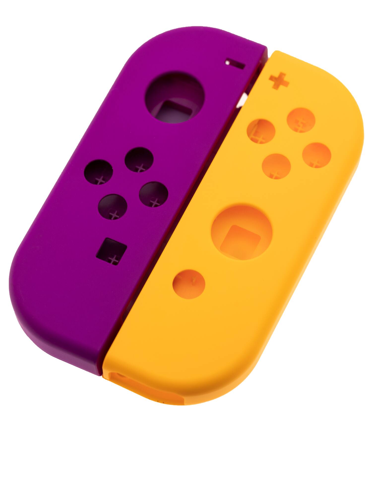 Alt View 1. MobileSentrix - Housing Shell Compatible For Nintendo Switch Joy Con Controller - Dark Red & Coral - Dark Red/Coral.