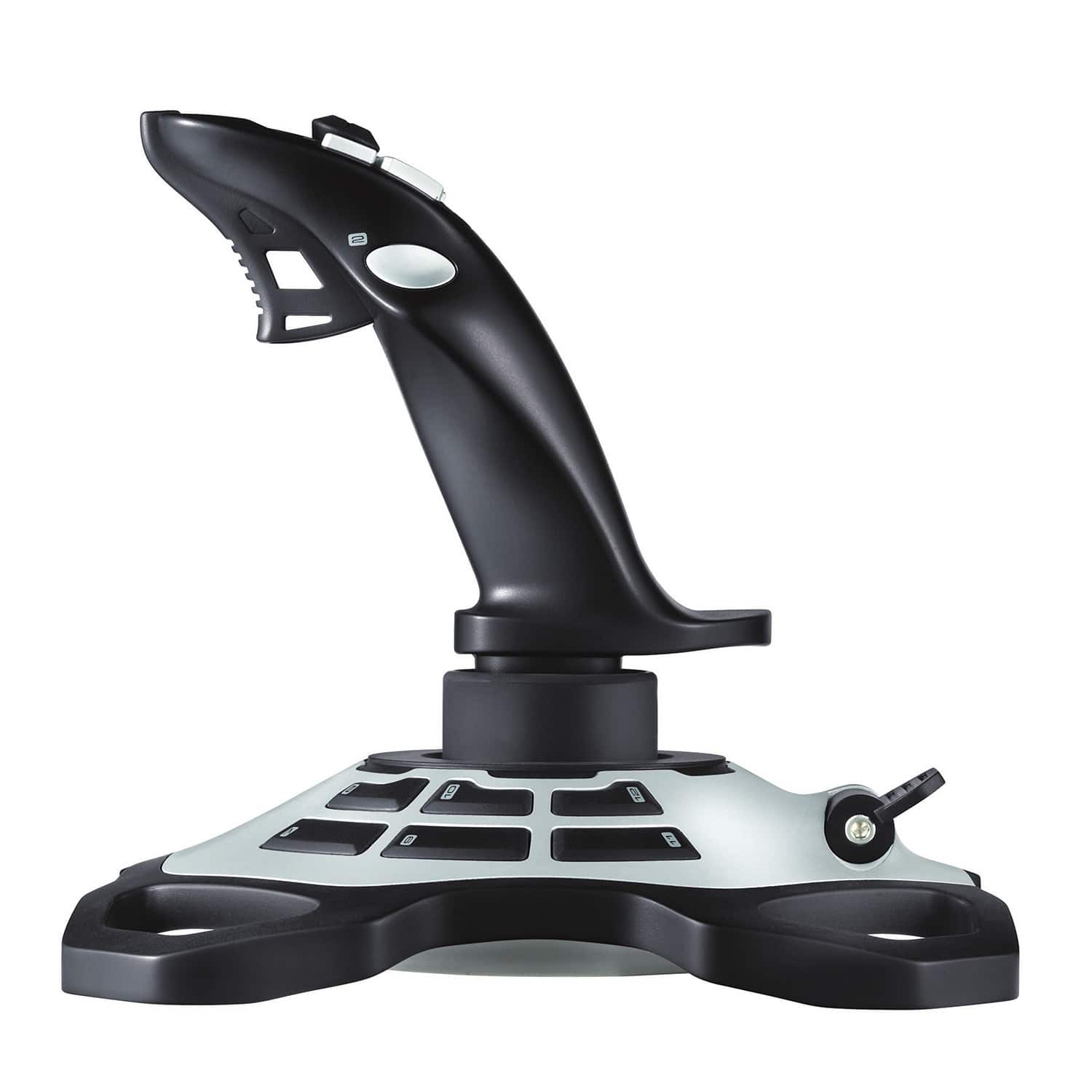 Alt View 16. Logitech - Extreme 3D Pro Gaming Joystick for Windows - Silver/Black.