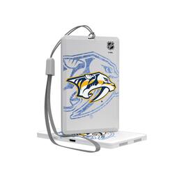 Keyscaper - Nashville Predators Ice Tilt Pocket Bluetooth Speaker - Multicolor