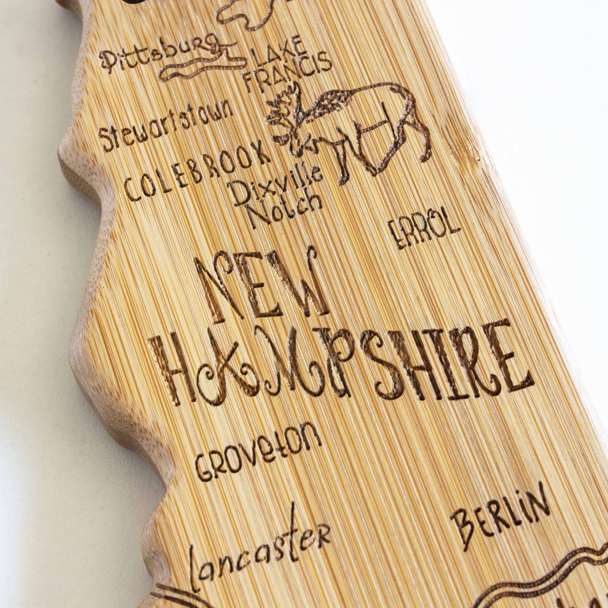 Pittsburg  
Stewartstown  
Francis  
Colebrook  
Dixville Notch  
Errol  
New Hampshire  
Groveton  
Berlin  
Lancaster