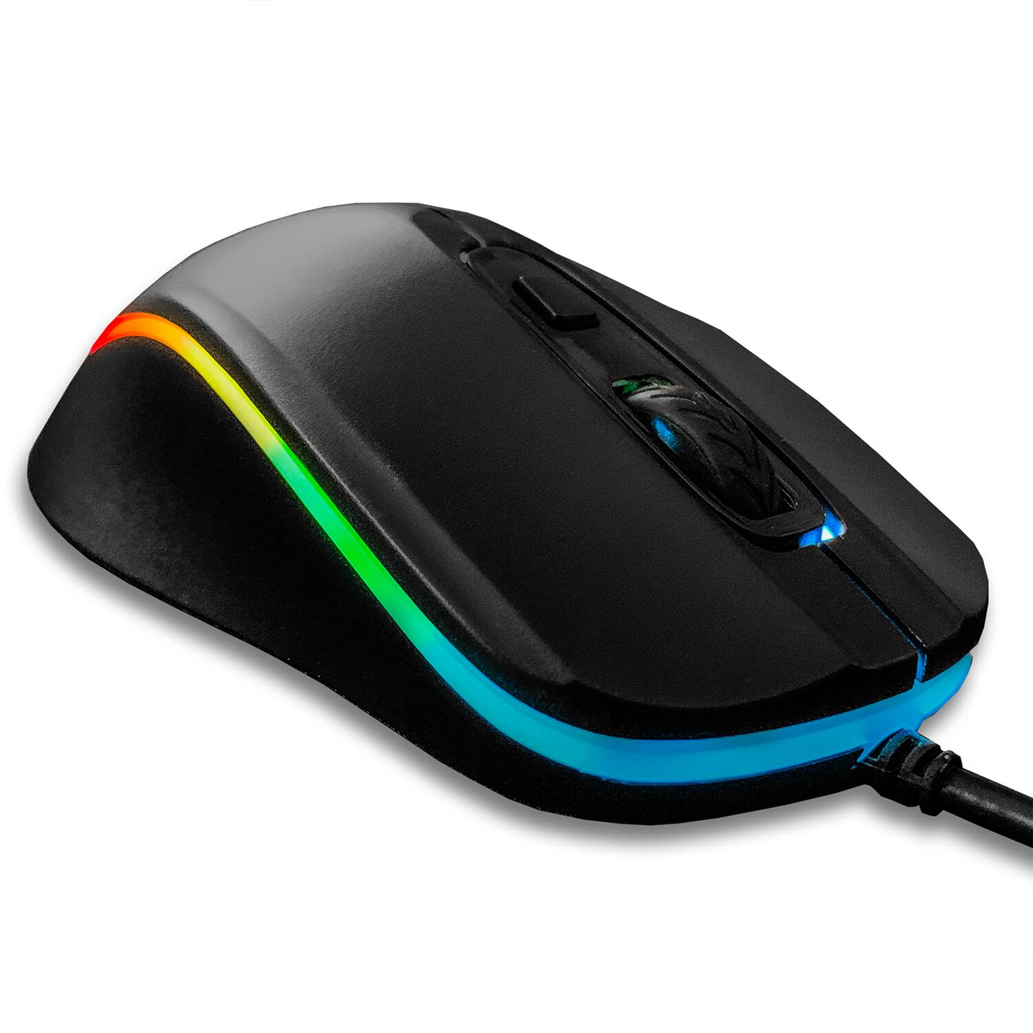 Alt View 3. Deco Gear - Wired RGB Gaming Mouse DGGMOUS - Black.