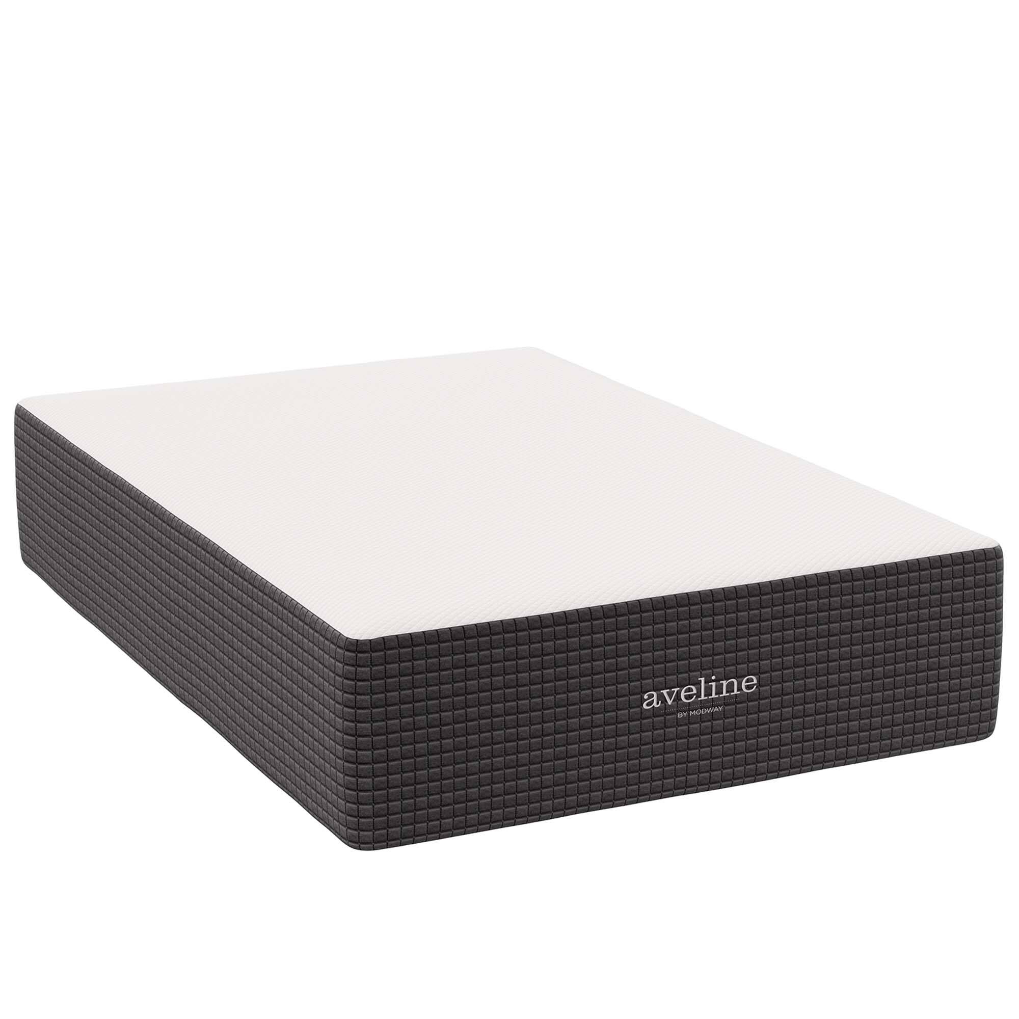 Aveline 16" Memory Foam Full Mattress by Modway - White