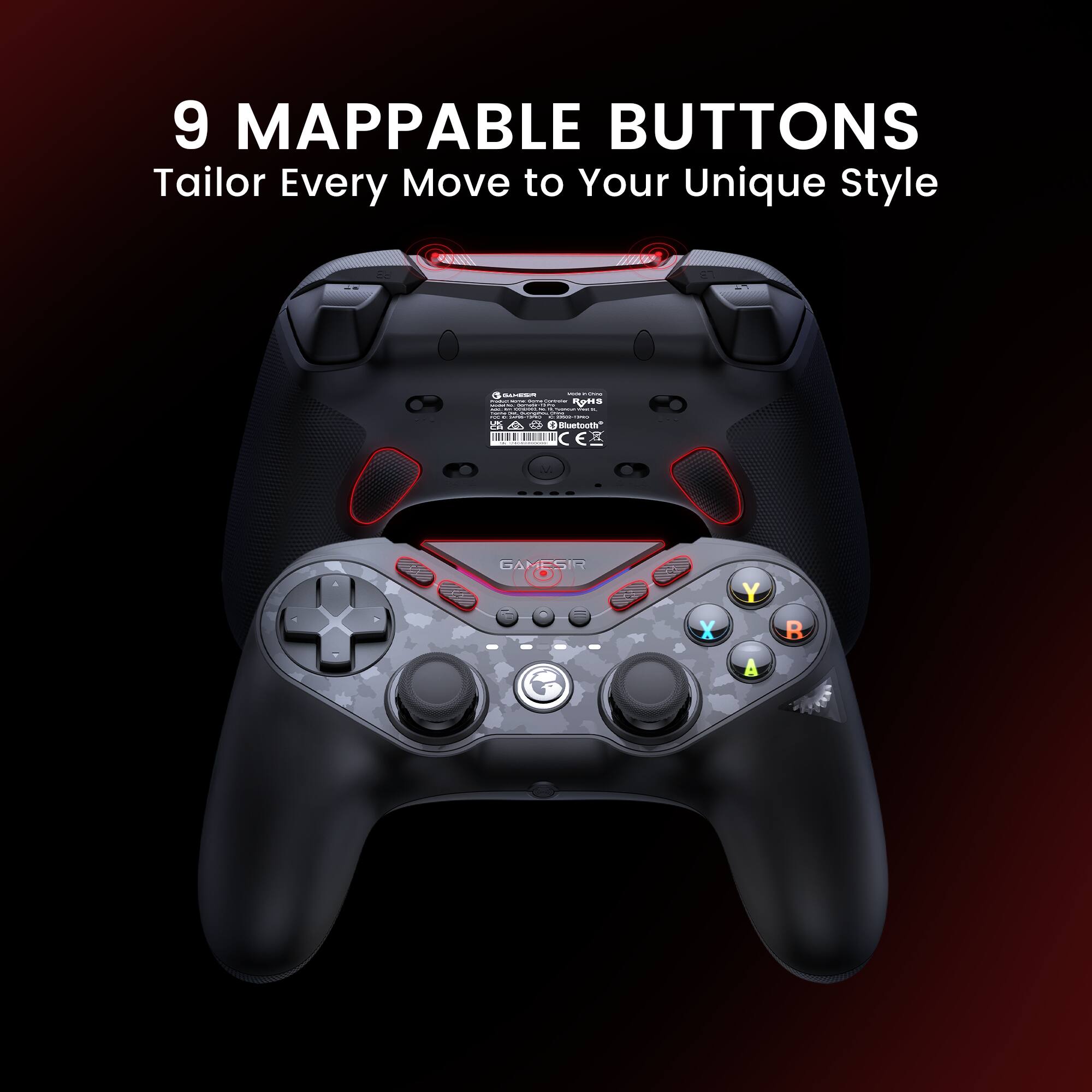 9 Mappable Buttons: Tailor Every Move to Your Unique Style.