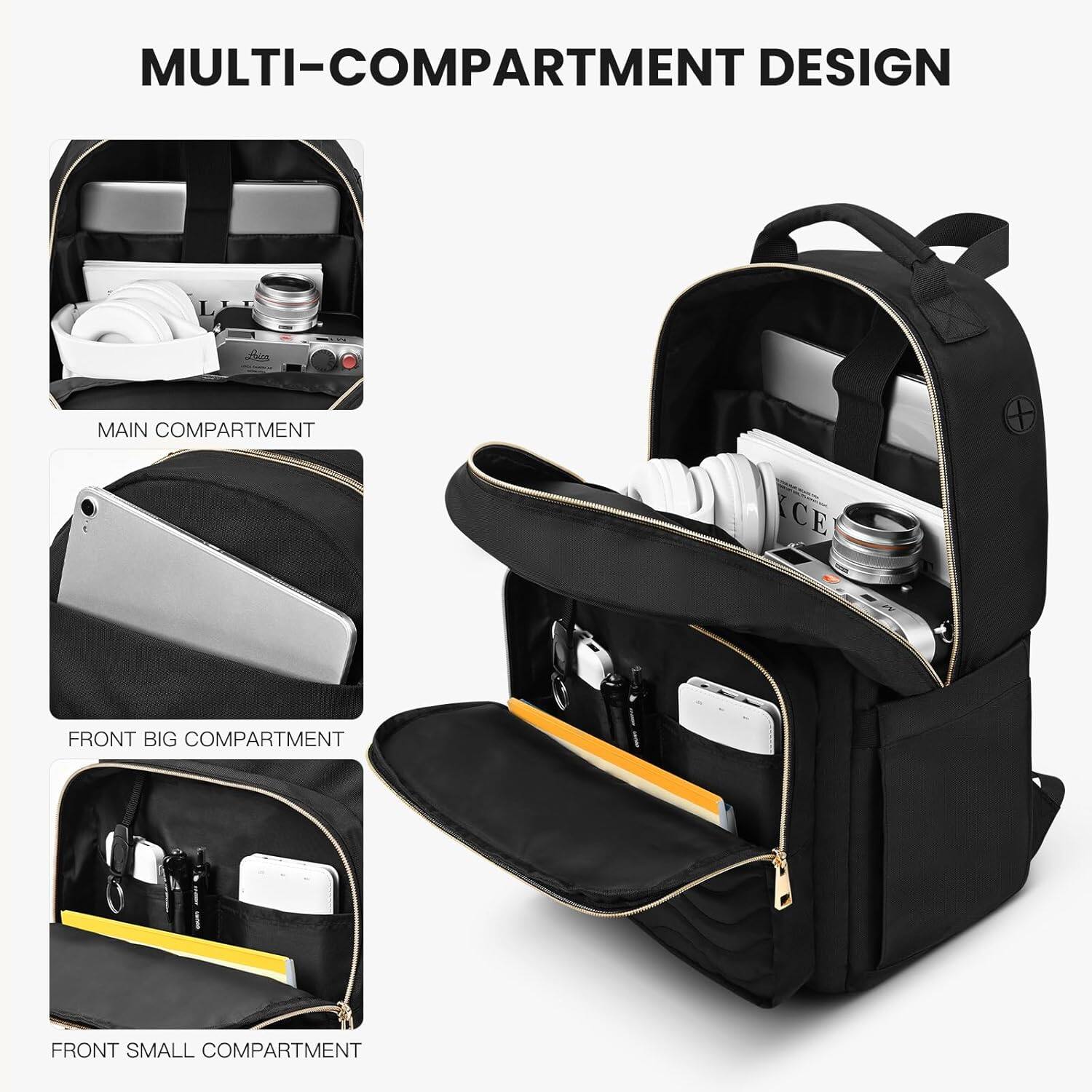 MULTI-COMPARTMENT DESIGN

MAIN COMPARTMENT

FRONT BIG COMPARTMENT

FRONT SMALL COMPARTMENT