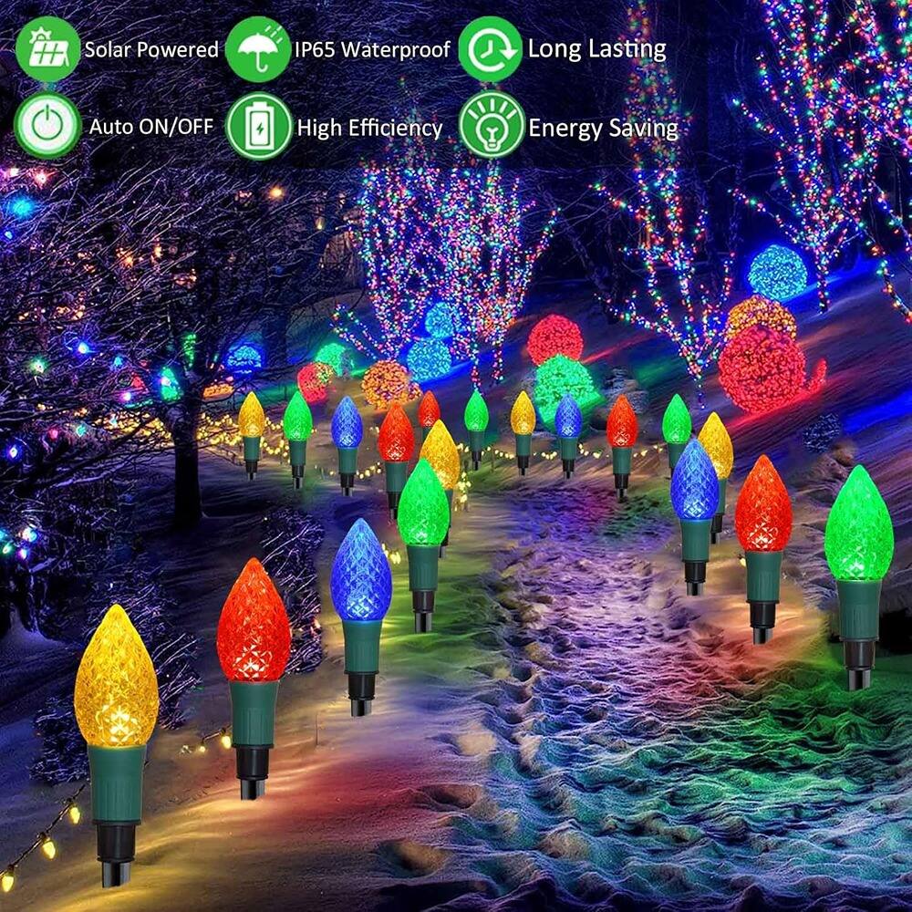 Solar Powered  
IP65 Waterproof  
Auto ON/OFF  
High Efficiency  
Long Lasting  
Energy Saving