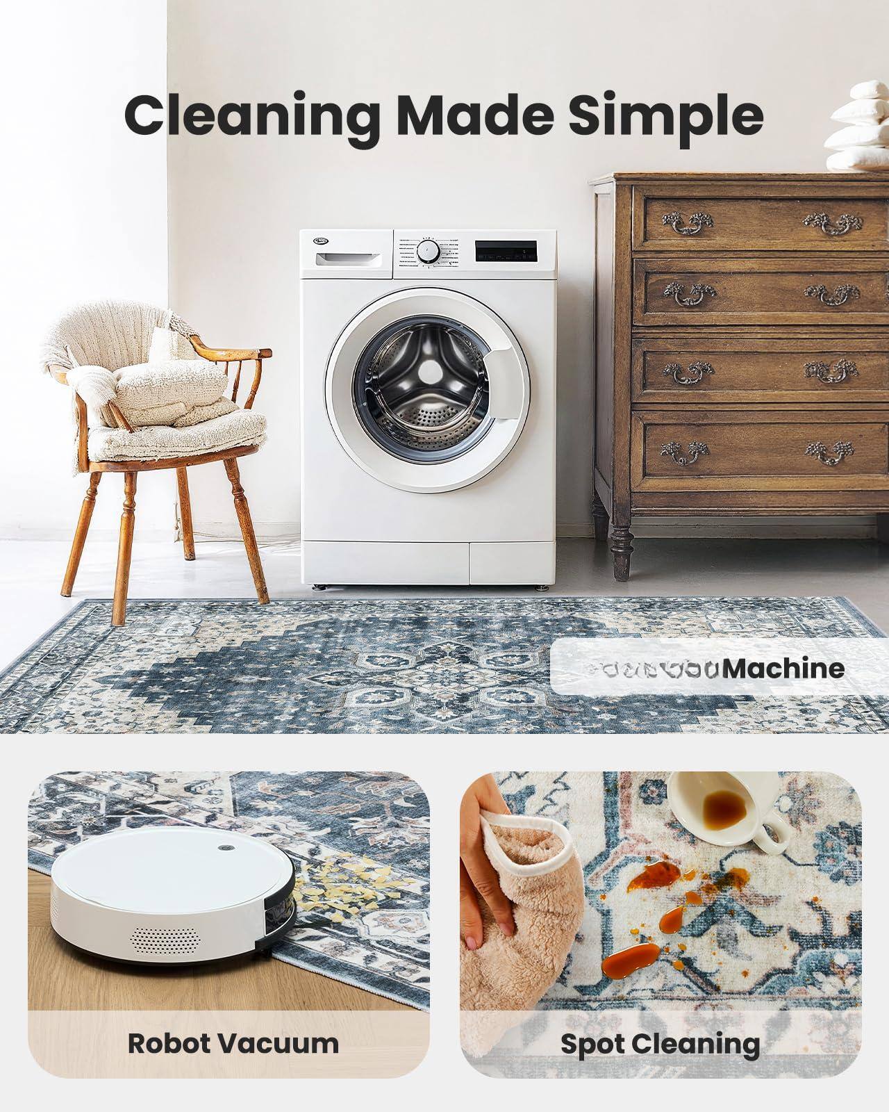 Cleaning Made Simple

Robot Vacuum

Spot Cleaning