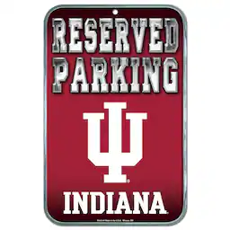Indiana Hoosiers 11" x 17" Indoor/Outdoor Reserved Parking Sign