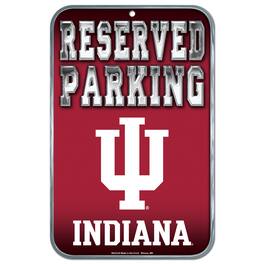 WinCraft - Indiana Hoosiers 11" x 17" Indoor/Outdoor Reserved Parking Sign - Multicolor