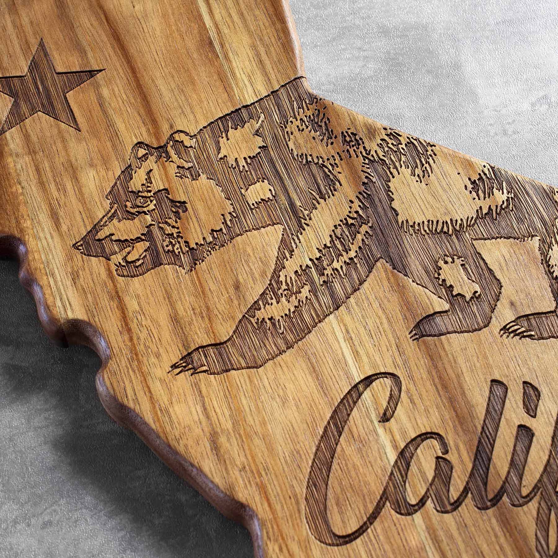Alt View 1. Rock & Branch - Origins Series California Cutting Board.