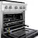 Alt View 14. ZLINE - 30 in. 4.2 cu. ft. Freestanding Paramount Gas Range with DuoPro Cooktop and Convection Gas Oven - Black Matte.