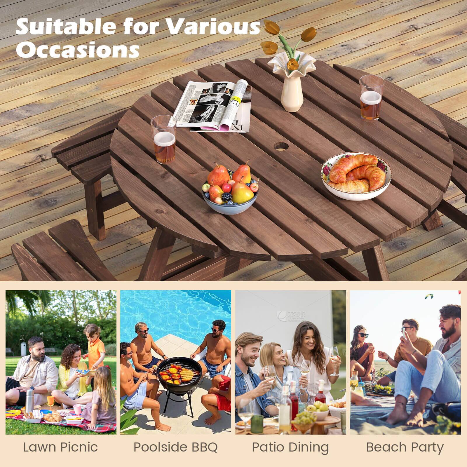 Suitable for Various Occasions

Lawn Picnic  
Poolside BBQ  
Patio Dining  
Beach Party