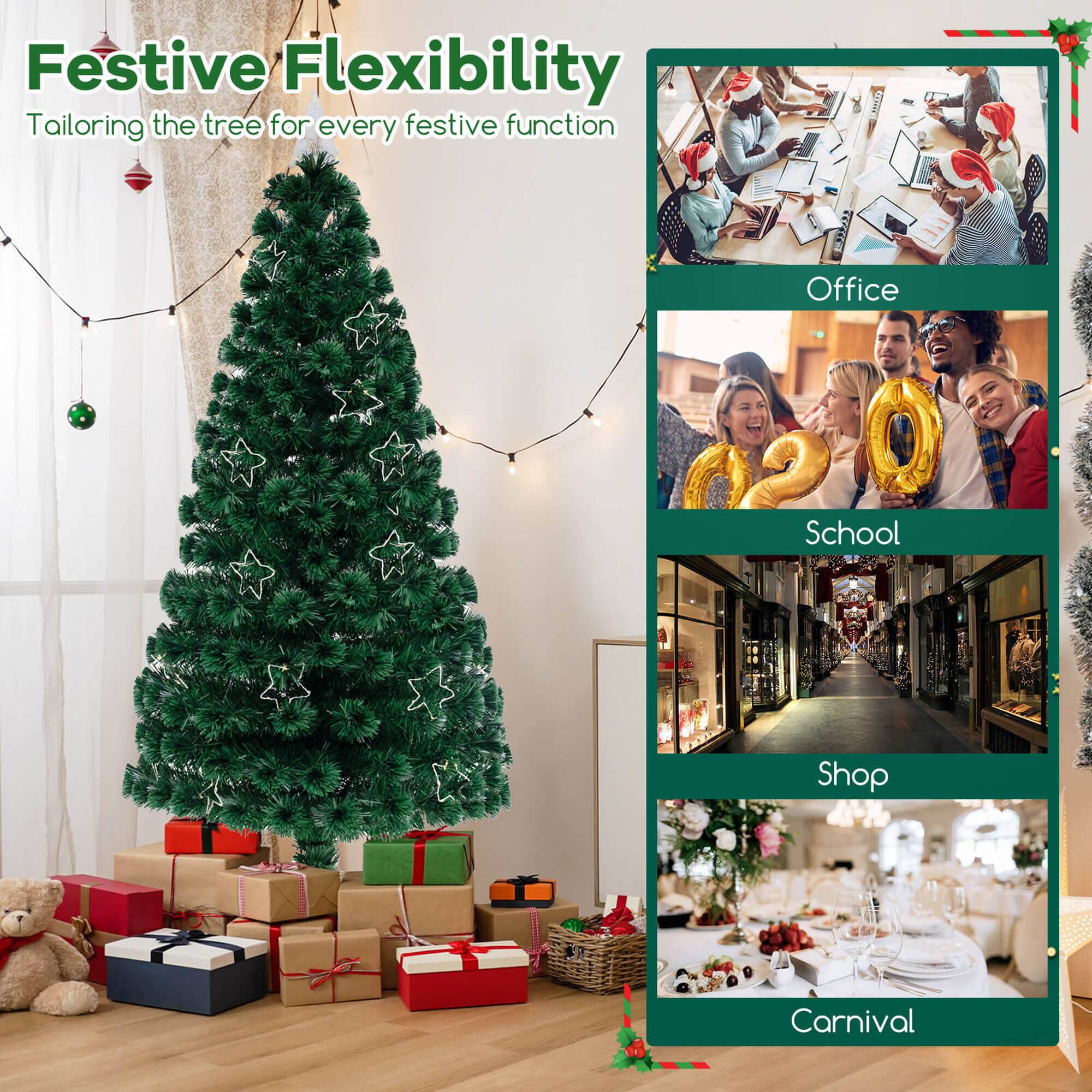 Festive Flexibility: Tailoring the tree for every festive function

- Office
- School
- Shop
- Carnival
