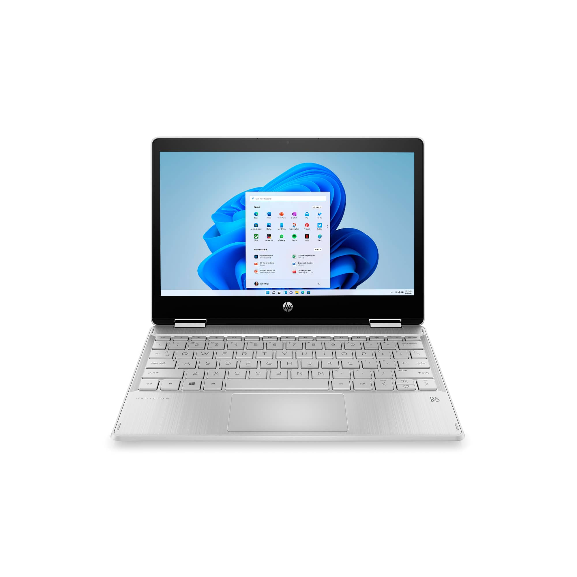 HP Pavilion x360 2-in-1 Touch-Screen Laptop in Silver shops