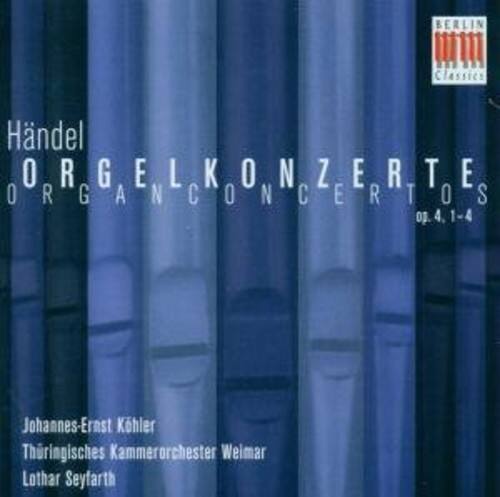 BERLIN Classics

Händel  
ORGELKONZERTE  
ORGAN CONCERTOS  
op. 4, 1-4

Johannes-Ernst Kühler  
Thüringisches Kammerorchester Weimar  
Lothar Seyfarth