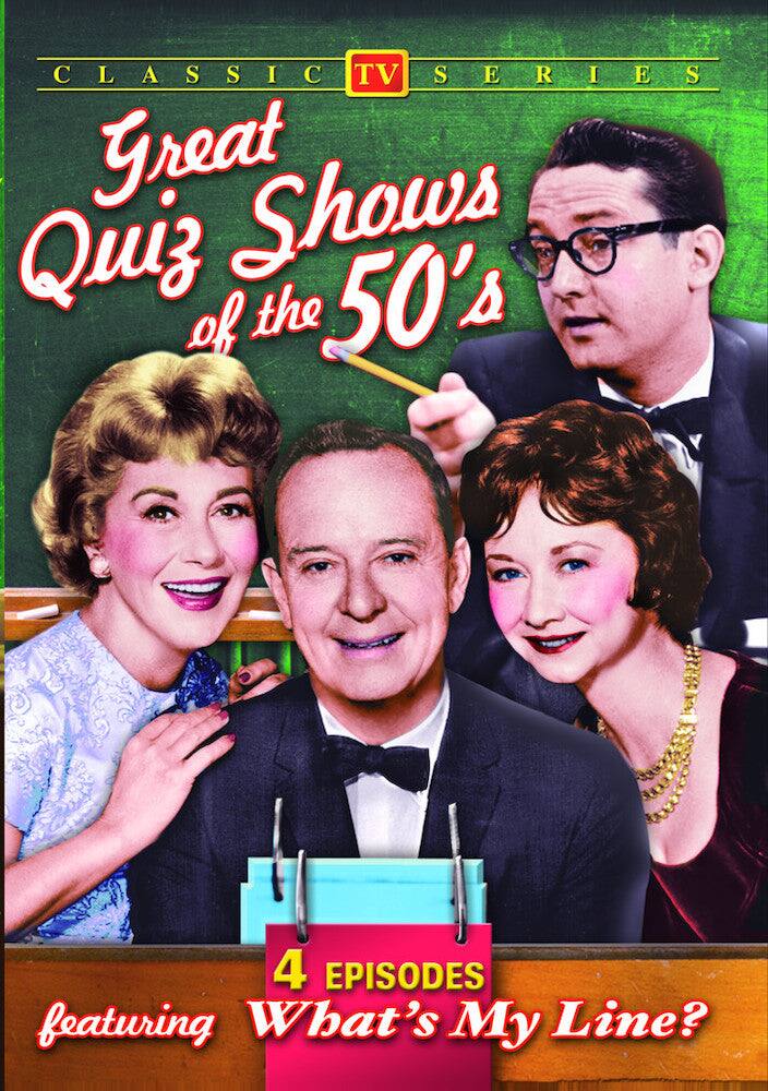 Front. Great Quiz Shows of the 50's - DVD.