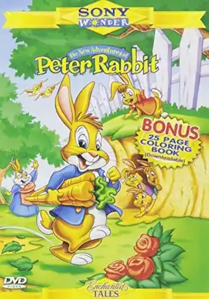 Front. New Adventures of Peter Rabbit - DVD.