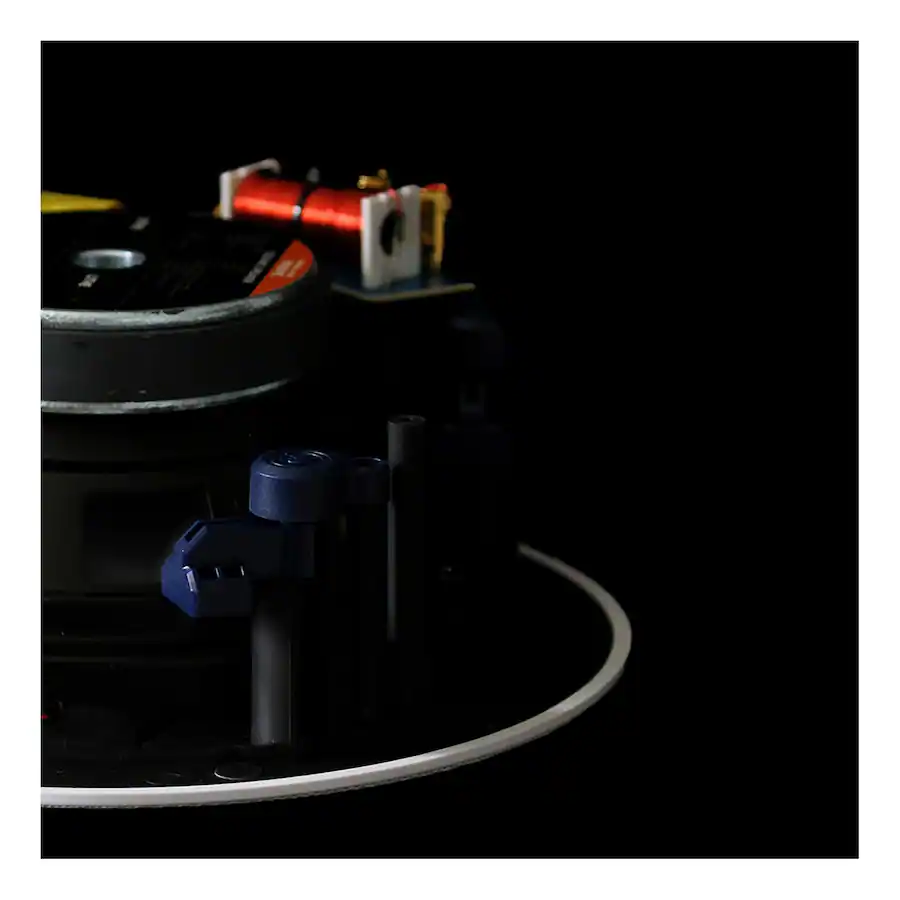 Lithe Audio 6.5 In. 2 way Passive IP44 Ceiling Speaker (Single) Black ...