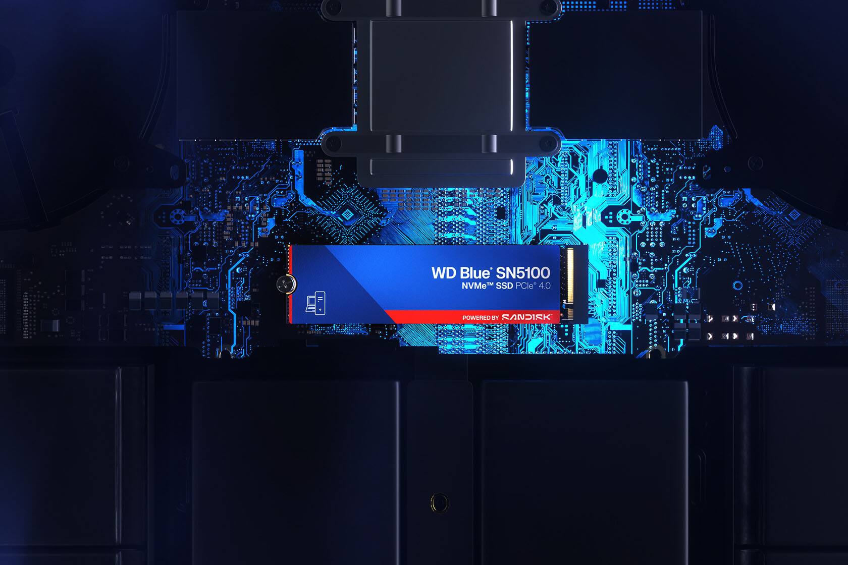 WD Blue SN5100 NVMe SSD PCIe 4.0  
POWERED BY SANDISK