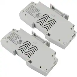 HQRP - 2-Pack ATPV-63LD Solar PV DIN Rail Fuse Holder 1500 V DC 35 A, 10 x 85 mm, UL Listed