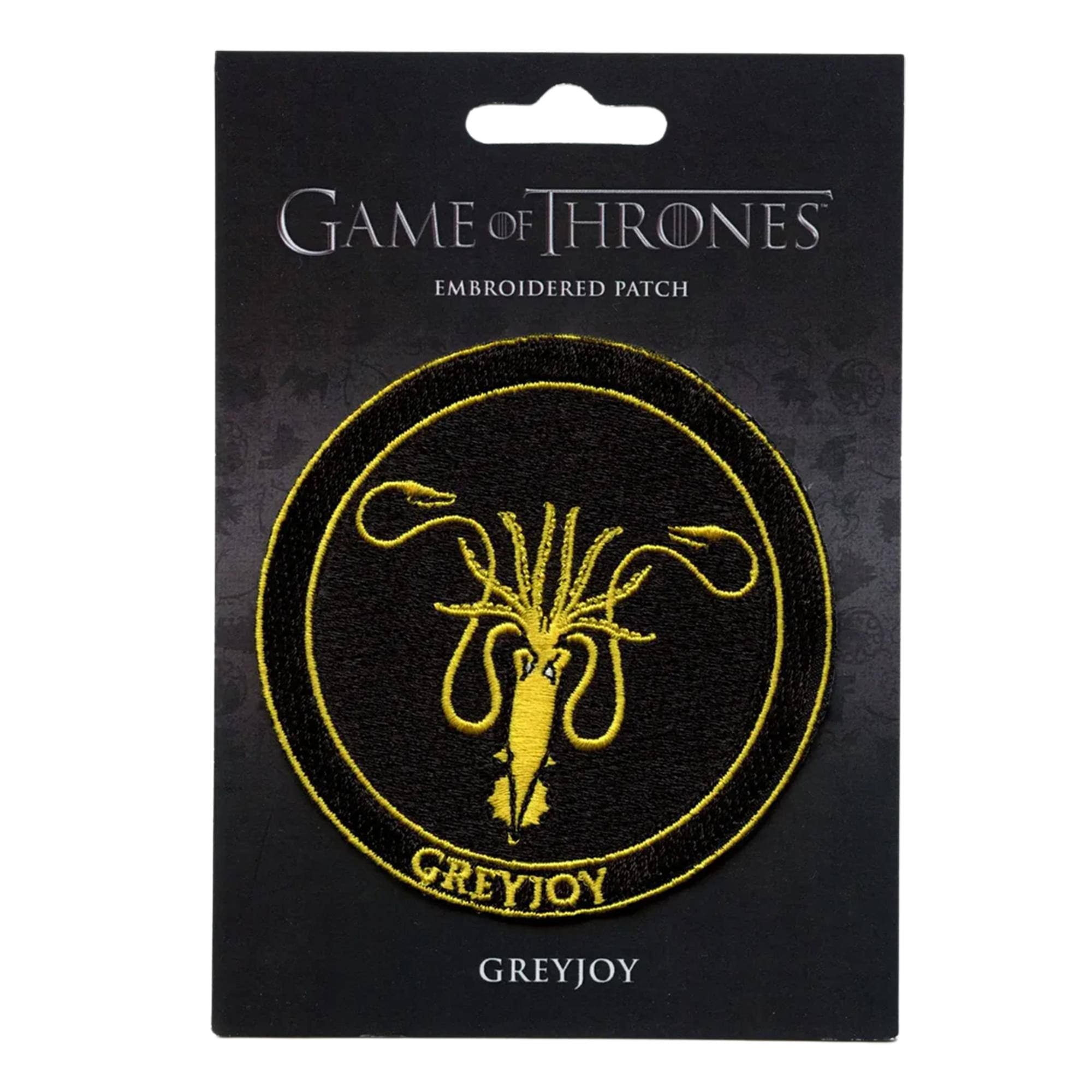 GAME OF THRONES  
EMBROIDERED PATCH  

GREYJOY