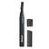 Left. Barbasol - Detail Trimmer with comb for Eyebrows - Black.