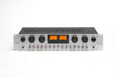 Front. Warm Audio - WA-2MPX Dual-Channel Tube Mic Preamp - Silver.