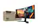 Alt View 11. GIGABYTE - GS34WQC 34" LED WQHD FreeSync Premium Curved Gaming Monitor with HDR (HDMI, DisplayPort) - Black.