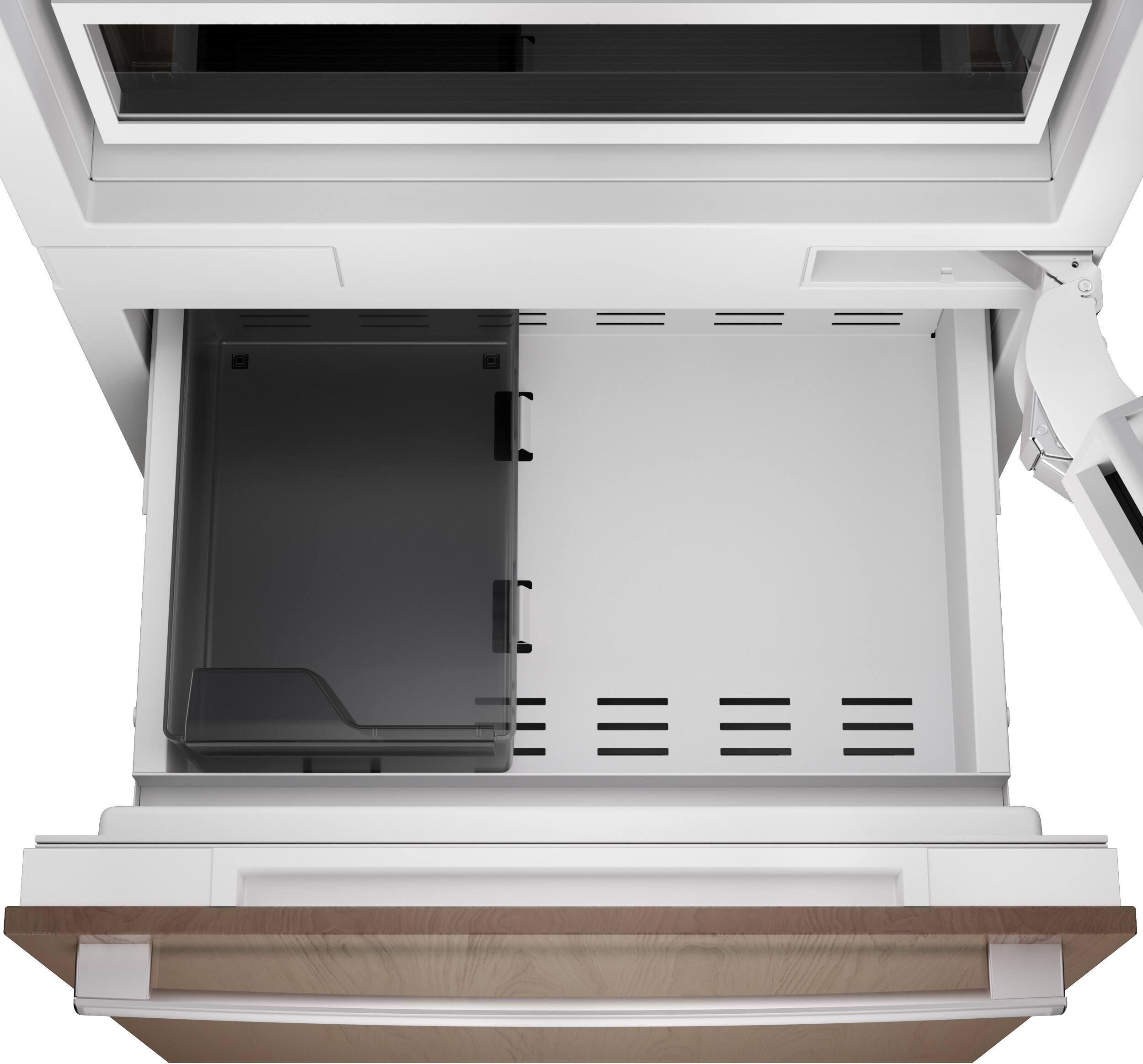 Alt View 12. Bosch - Benchmark Series 16.5 Cu. Ft. Bottom-Freezer Counter-Depth Smart Refrigerator - Custom Panel Ready.