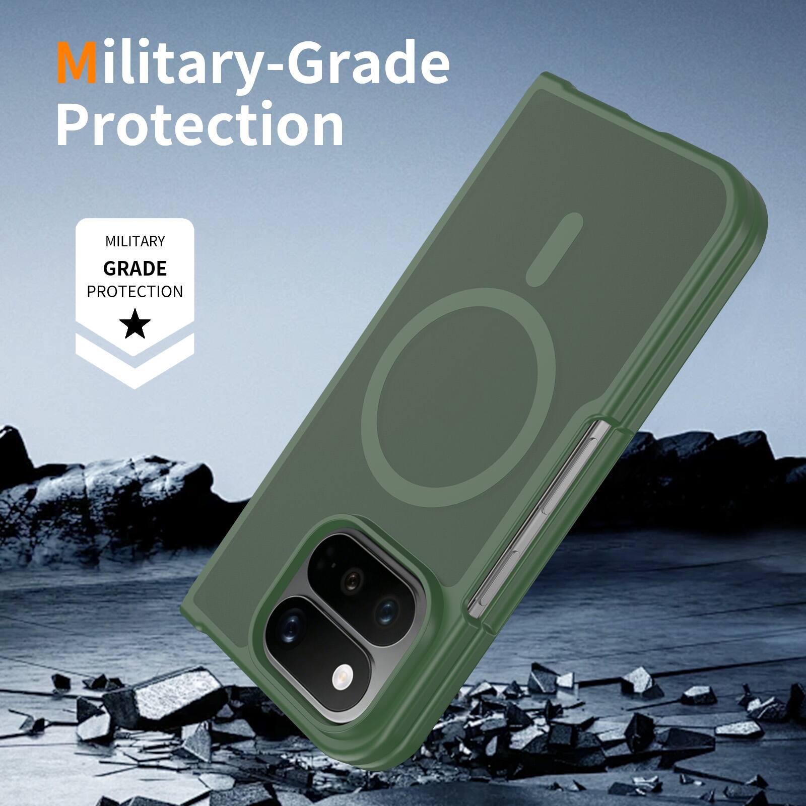 Military-Grade Protection  
MILITARY GRADE PROTECTION