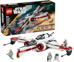 LEGO - Star Wars: Revenge of the Sith ARC-170 Starfighter Spaceship Building Toy 75402 - Front_Zoom