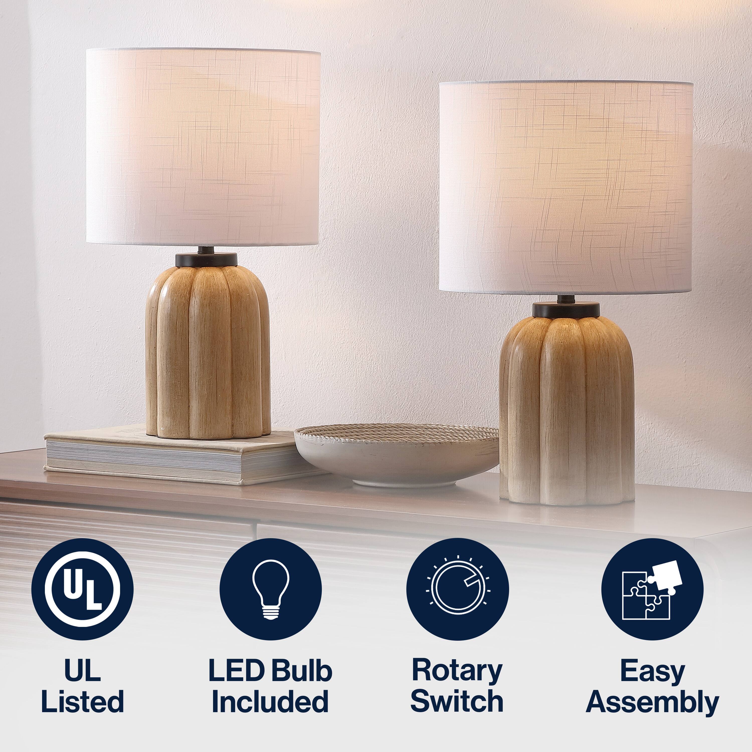 UL Listed LED Bulb Included Rotary Switch Easy Assembly