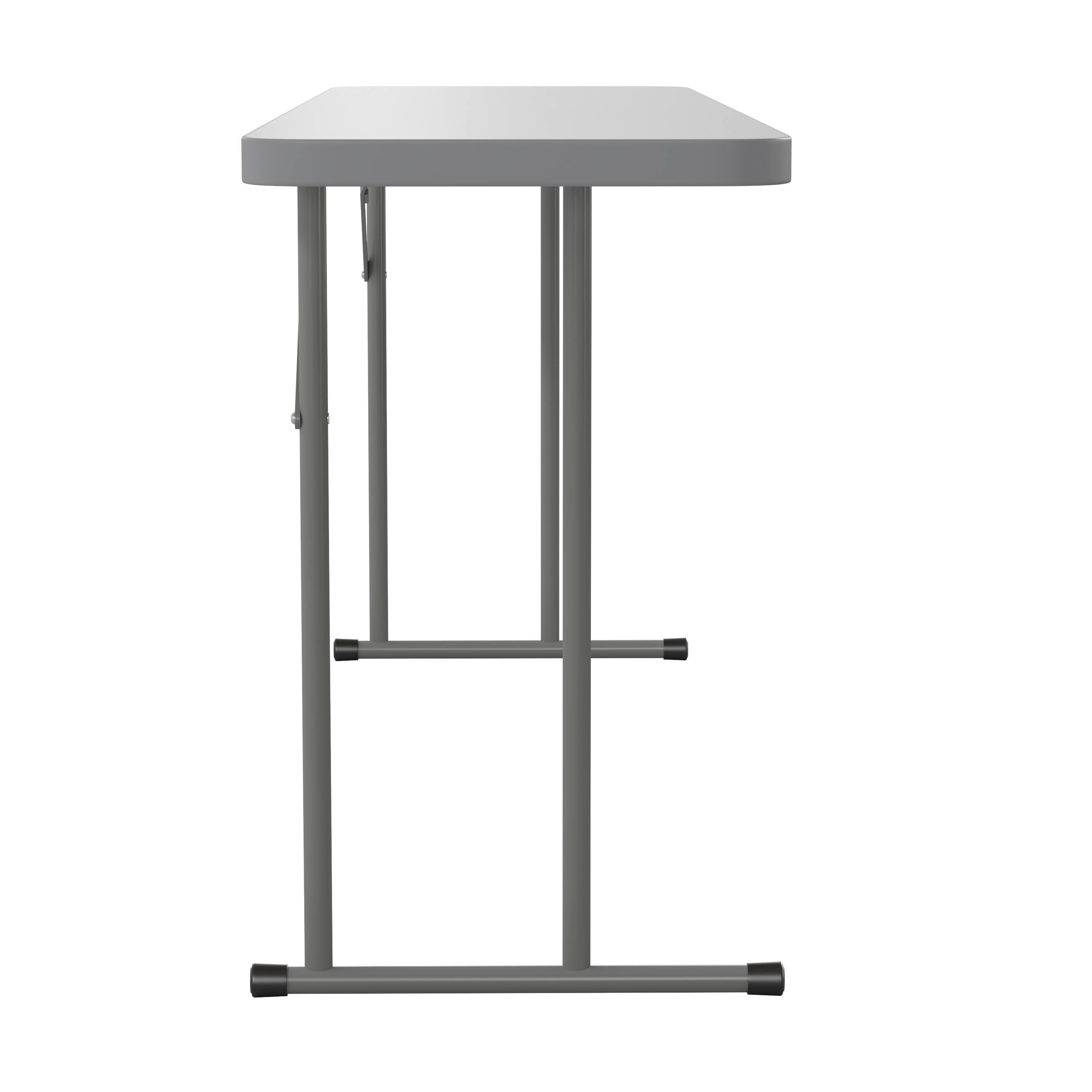 Alt View 19. Alamont Home - 6-Foot Plastic Folding Training Table - Gray.