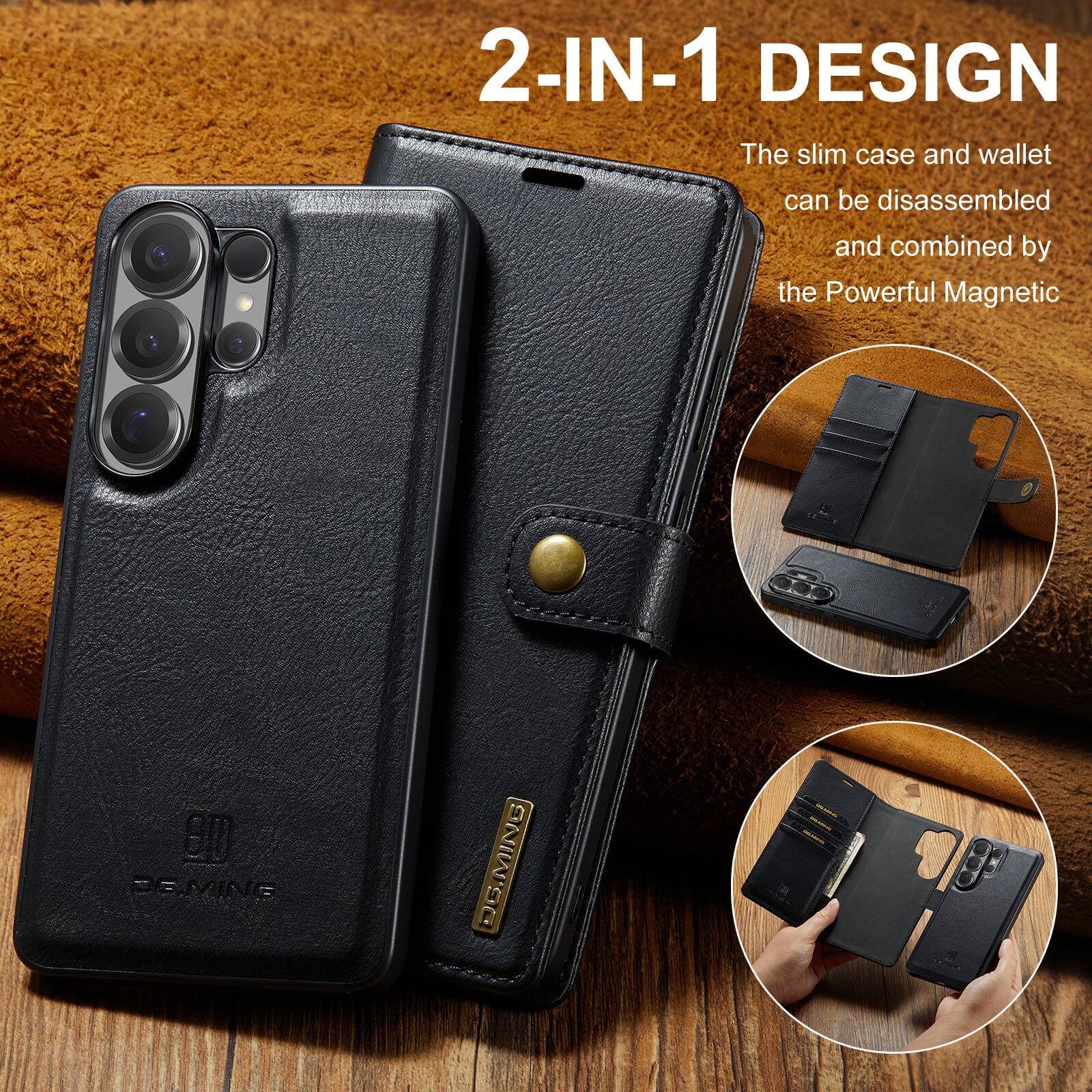 2-IN-1 DESIGN

The slim case and wallet can be disassembled and combined by the Powerful Magnetic