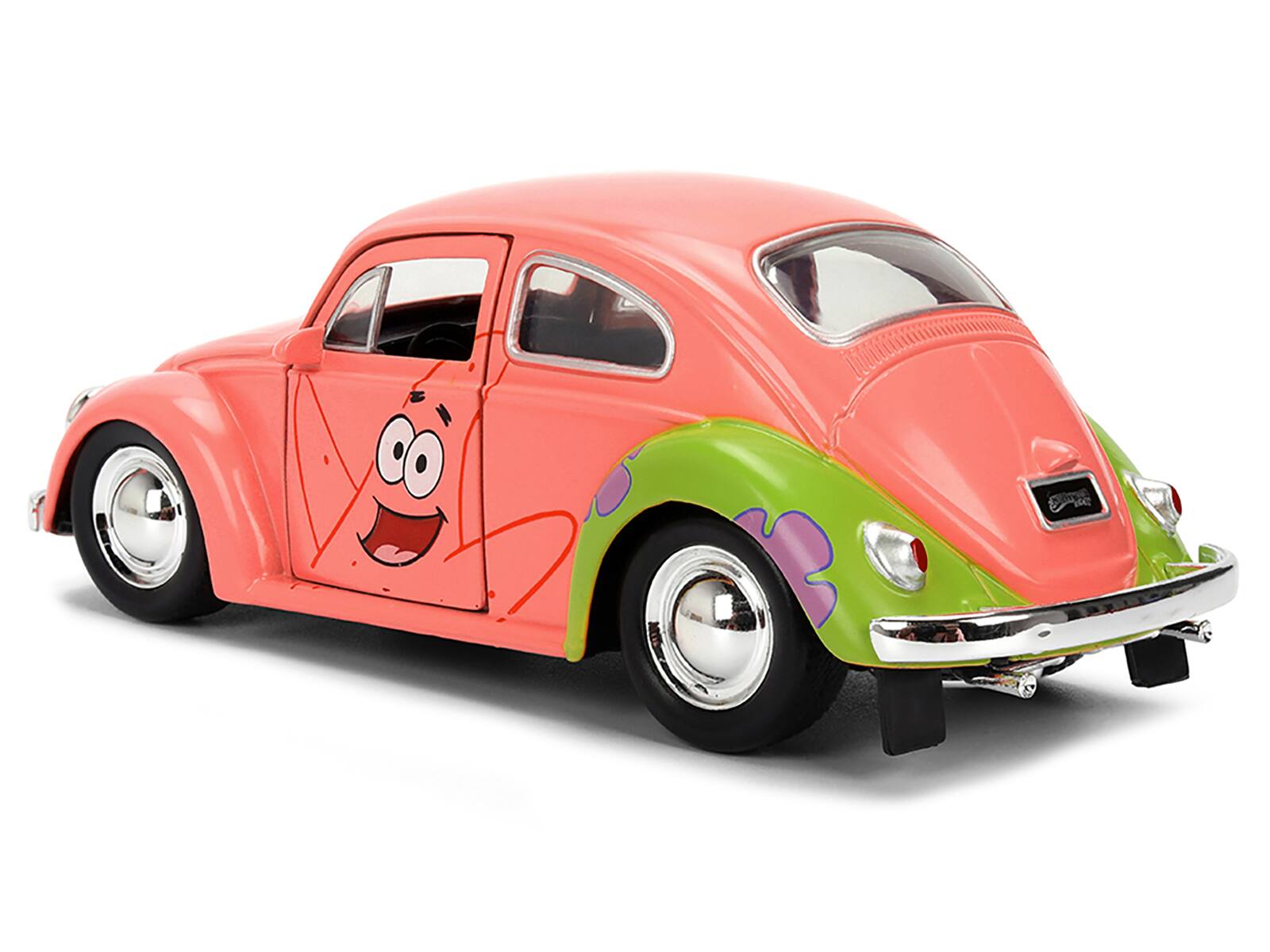 Back. Jada - 1959 Volkswagen Beetle "Patrick Star" Pink "SpongeBob SquarePants" TV Series "Hollywood Rides" 1/32 Diecast Car by Jada - Pink.