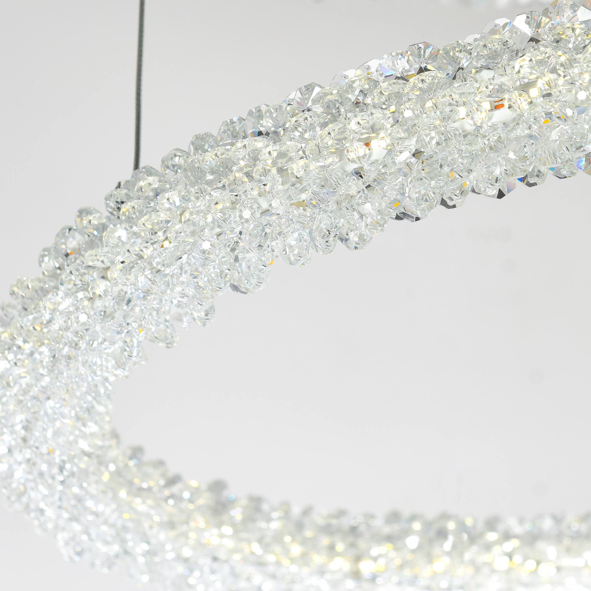 Back. CWI Lighting - Arielle LED Chandelier With Chrome Finish - Chrome.